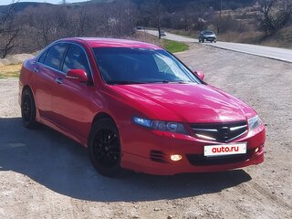 2007 Honda Accord Type-S Type S VII Рестайлинг, красный, 1000000 рублей, вид 3