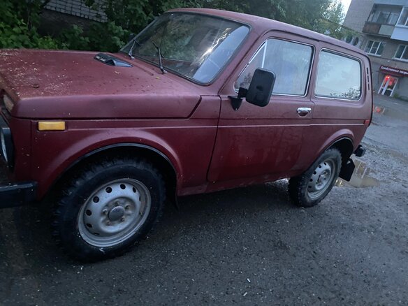 1981 Lada (ВАЗ) 2121 (4x4) I, красный, 210000 рублей - вид 11