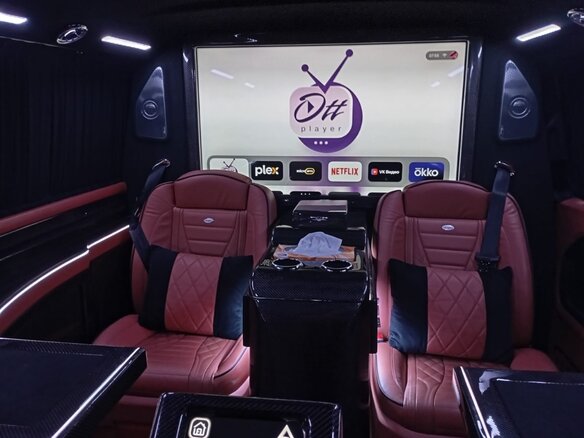 2023 Mercedes-Benz V-Класс Extra Long 300 d экстра длинный III (W447) Рестайлинг, чёрный, 15500000 рублей - вид 1
