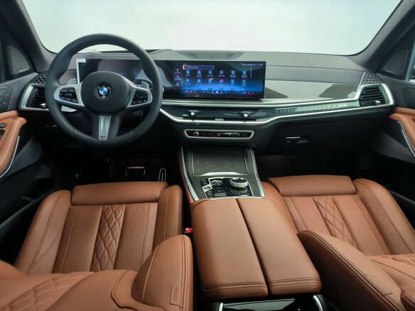 2025 BMW X5 40i IV (G05/G18) Рестайлинг, синий - вид 22