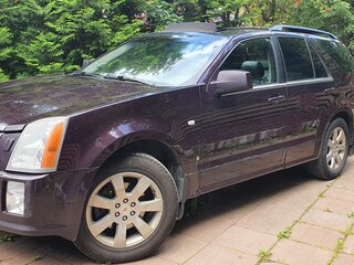 2008 Cadillac SRX I, пурпурный, 1050000 рублей, вид 4