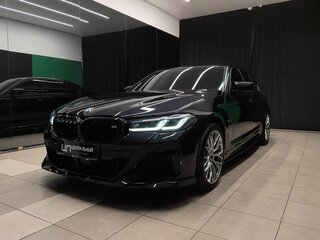 2021 BMW 5 серии 530e VII (G30/G31/G38) Рестайлинг, чёрный, 4800000 рублей, вид 3