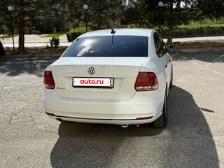 2019 Volkswagen Polo V Рестайлинг, белый, 1250000 рублей, вид 4