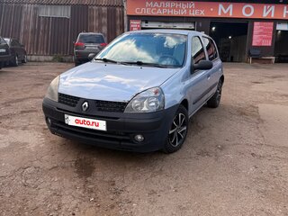 2004 Renault Clio II Рестайлинг 2, серый, 235000 рублей, вид 1