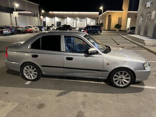 2007 Hyundai Accent ТагАЗ II, серебристый, 300000 рублей, вид 3