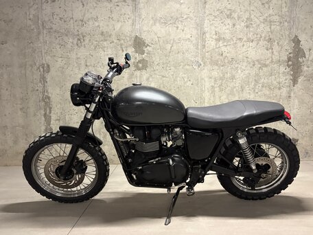 2010 Triumph Scrambler, серый, 650000 рублей, вид 4