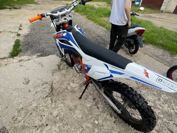 2024 Kayo K4 300 MX, оранжевый, 170000 рублей - вид 10