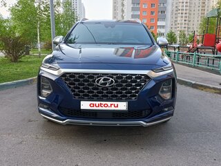 2019 Hyundai Santa Fe IV, синий, 2880000 рублей, вид 5