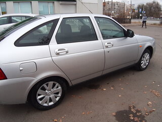 2012 Lada (ВАЗ) Priora I, серебристый, 420000 рублей, вид 2