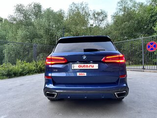 2019 BMW X5 M50d IV (G05/G18), синий, 6500000 рублей, вид 3