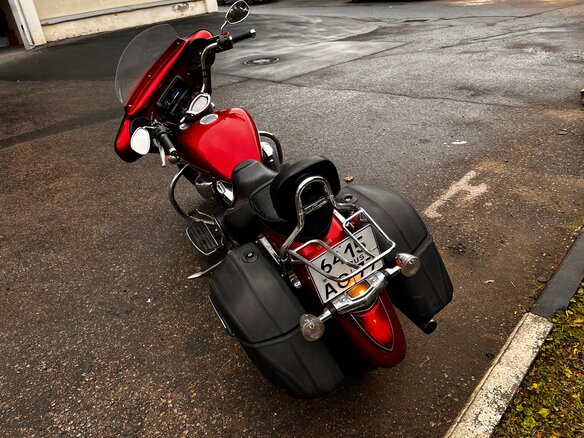 2007 Yamaha XVS1300, красный, 749000 рублей - вид 14