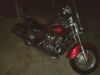 2011 Kawasaki VN900 Vulcan, красный, 450000 рублей, вид 1