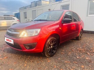 2016 Lada (ВАЗ) Granta I, красный, 490000 рублей, вид 1