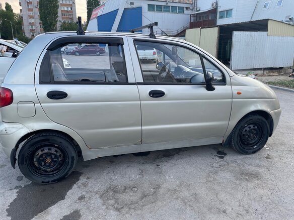 2005 Daewoo Matiz I Рестайлинг, серебристый, 175000 рублей - вид 6