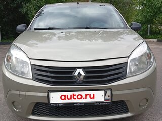 2013 Renault Sandero I, бежевый, 495000 рублей, вид 2