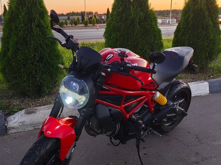 2019 Ducati Monster 797, красный, 780000 рублей, вид 2