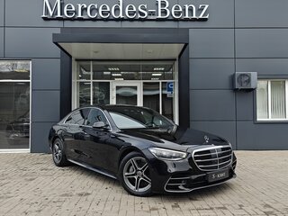 2022 Mercedes-Benz S-Класс 400 d 4MATIC VII (W223), чёрный, 9490000 рублей, вид 3