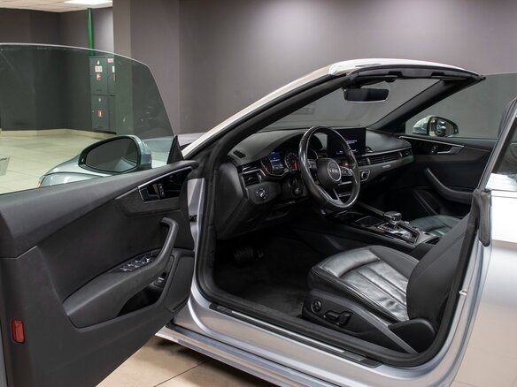 2021 Audi A5 45 TFSI II (F5) Рестайлинг, серебристый - вид 13