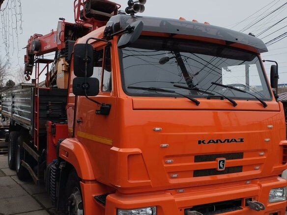 2019 КамАЗ 65115, оранжевый, 7000000 рублей - вид 7