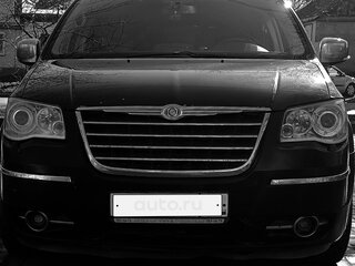 2008 Chrysler Voyager Grand V, чёрный, 1100000 рублей, вид 1