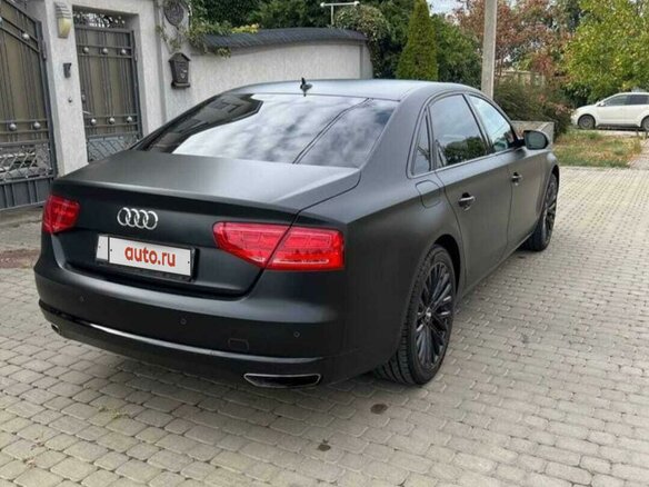 2012 Audi A8 III (D4), чёрный, 2550000 рублей - вид 6