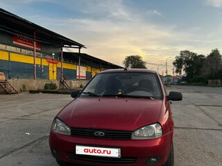 2006 Lada (ВАЗ) Kalina I, красный, 130000 рублей, вид 2