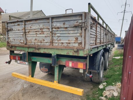 2006 МАЗ Полуприцеп бортовой, зелёный, 650000 рублей, вид 2