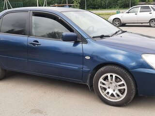 2005 Mitsubishi Lancer IX Рестайлинг, синий, 330000 рублей, вид 4