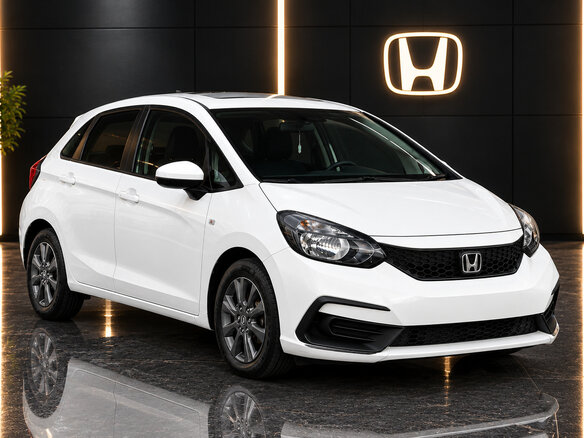 2022 Honda Fit IV Рестайлинг, белый, 990000 рублей - вид 2