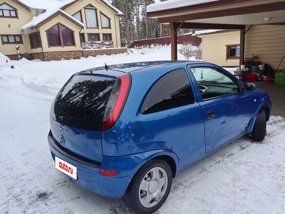 2002 Opel Corsa C, синий, 115000 рублей - вид 12