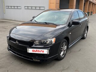 2008 Mitsubishi Lancer X, чёрный, 880000 рублей, вид 2