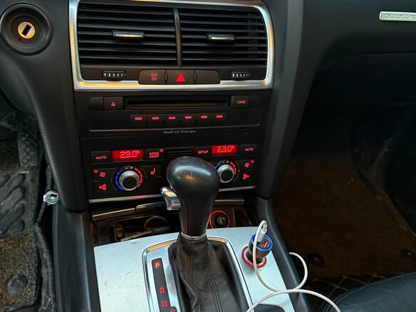 2007 Audi Q7 I (4L), чёрный, 1250000 рублей - вид 6