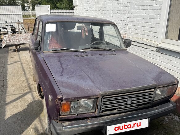 2003 Lada (ВАЗ) 2107, фиолетовый, 45000 рублей - вид 1