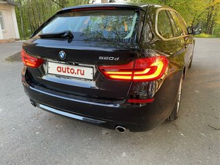 2018 BMW 5 серии 520d VII (G30/G31/G38), чёрный, 2600000 рублей, вид 3