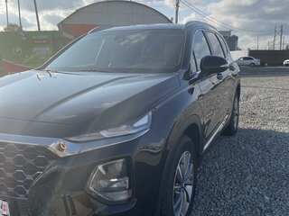 2020 Hyundai Santa Fe IV, чёрный, 3250000 рублей, вид 3