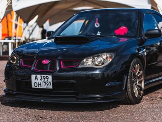 2007 Subaru Impreza II Рестайлинг 2, чёрный, 1400000 рублей, вид 1