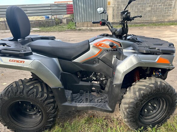 2022 Loncin TRV350Pro Max, серебристый, 380000 рублей - вид 3