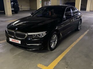 2020 BMW 5 серии 520i VII (G30/G31/G38), чёрный, 4500000 рублей, вид 2