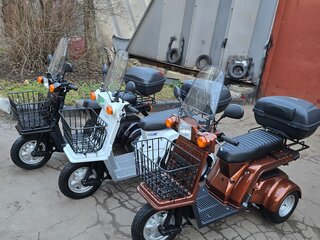 2022 Honda Gyro, коричневый, 235000 рублей, вид 3