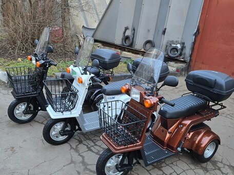 2022 Honda Gyro, коричневый, 235000 рублей, вид 3
