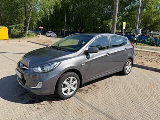 2012 Hyundai Solaris I, серый, 760000 рублей, вид 1