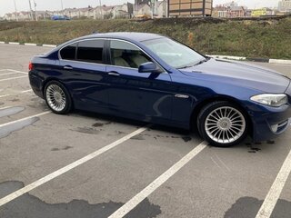 2012 BMW 5 серии 520i VI (F10/F11/F07), синий, 1350000 рублей, вид 3