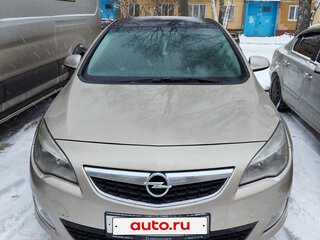 2012 Opel Astra J, золотистый, 870000 рублей, вид 1