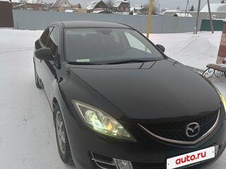 2008 Mazda 6 II (GH), чёрный, 900000 рублей, вид 2