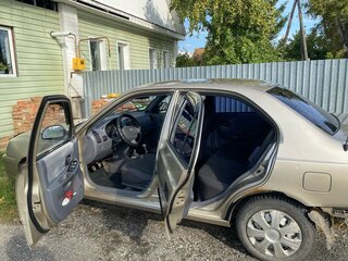 2004 Hyundai Accent ТагАЗ II, бежевый, 250000 рублей, вид 5