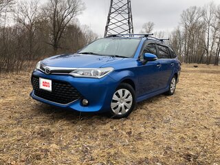 2016 Toyota Corolla Fielder XI (E160, E170, E180) Рестайлинг 1, синий, 1100000 рублей, вид 1