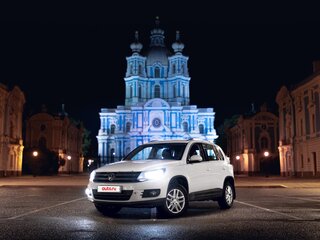 2016 Volkswagen Tiguan I Рестайлинг, белый, 1000000 рублей, вид 5
