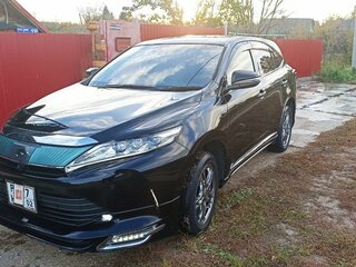 2017 Toyota Harrier III (XU60) Рестайлинг, чёрный, 3200000 рублей, вид 1