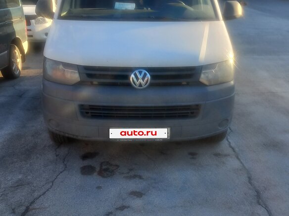 2010 Volkswagen Transporter T5 Рестайлинг, белый, 1450000 рублей - вид 1