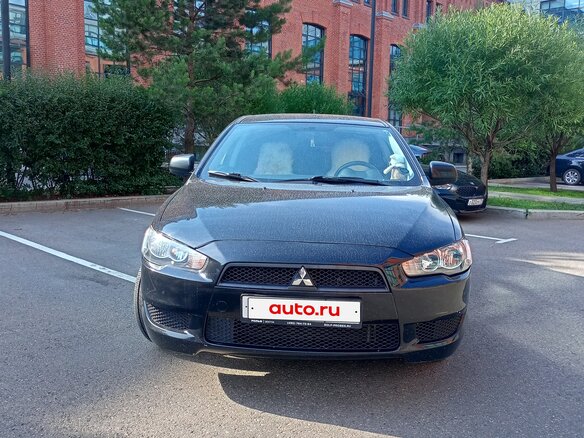 2008 Mitsubishi Lancer X, чёрный, 904995 рублей - вид 2